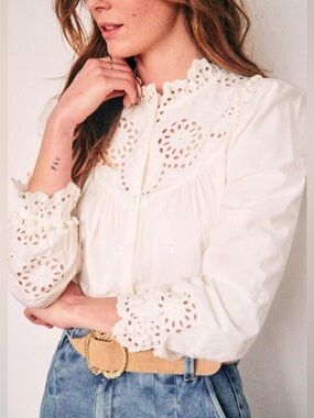 Sezane Suri Blouse, 10